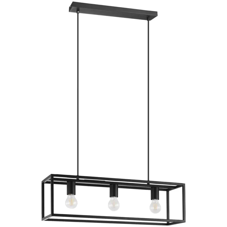 Hanglamp Blackcrown 3x E27