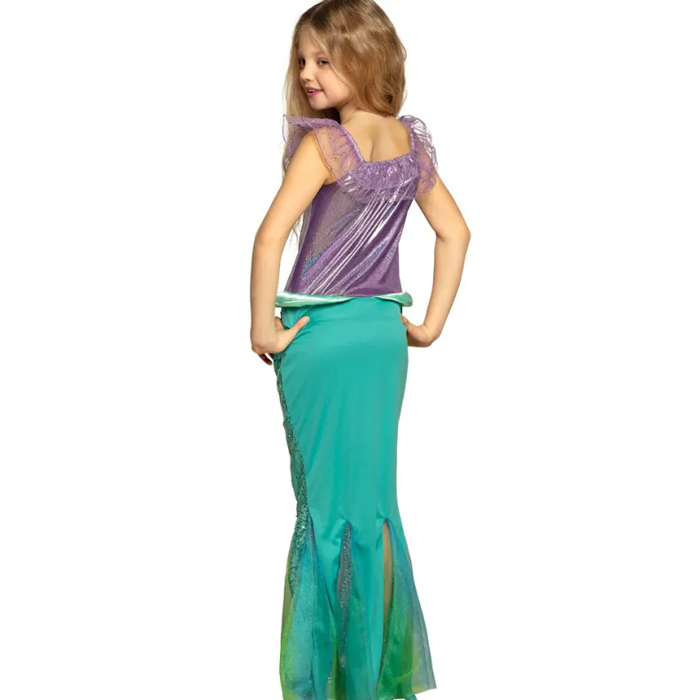Kinderkostuum Mermaid Princess - 7-9 jaar
