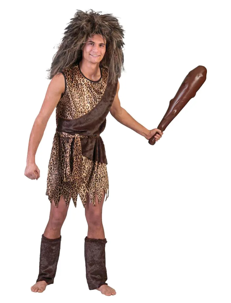 Kostuum Holbewoner Oude Jager - Maat 52/54