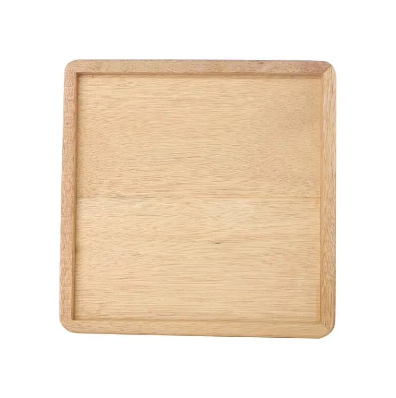 Houten plateau vierkant S 20x20x2cm