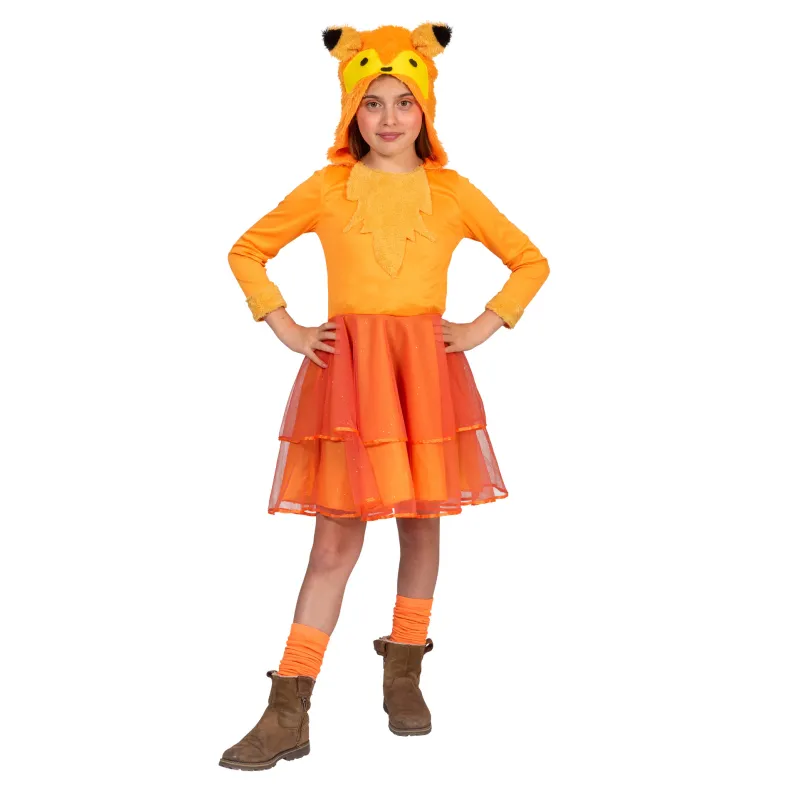 Kinderkostuum Vos Fiona Meisje - Maat 164