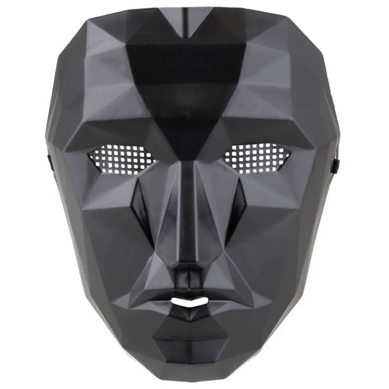 Masker gezicht bewaker Squid Game - Zwart