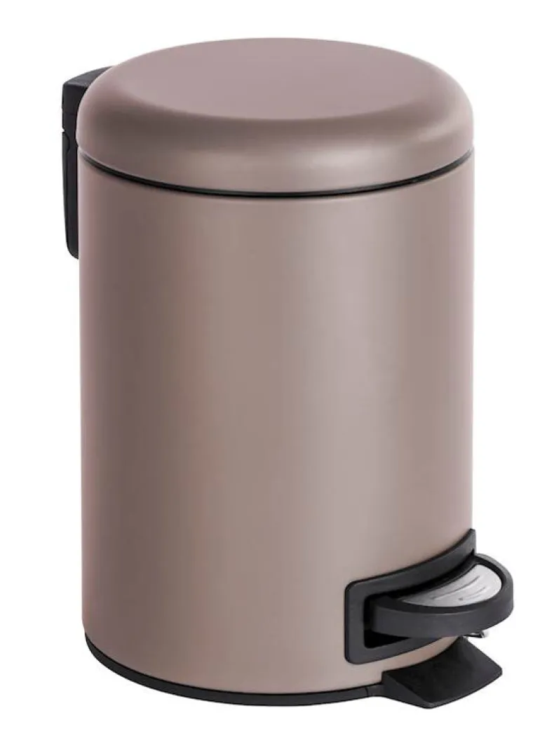 Afvalemmer Leman taupe 3 L