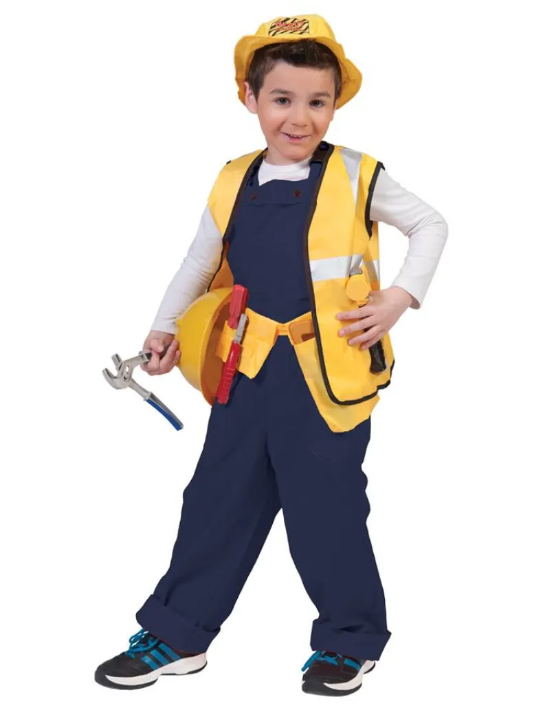 Kinderkostuum Salopet Blauw - Maat 164