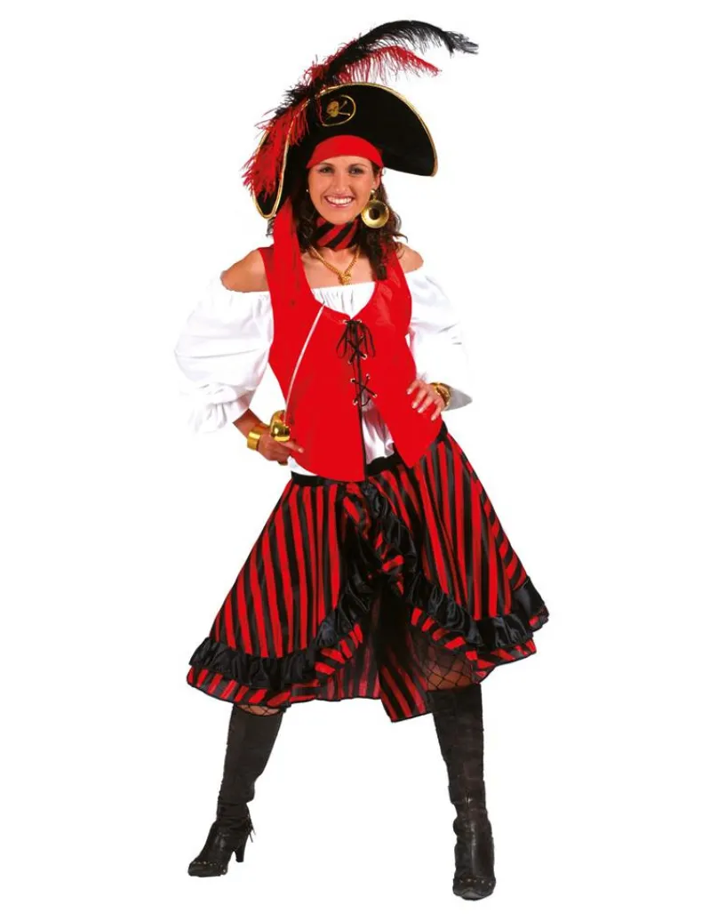 Verkleedjurk Piraat Zwarthart - Maat 44/46