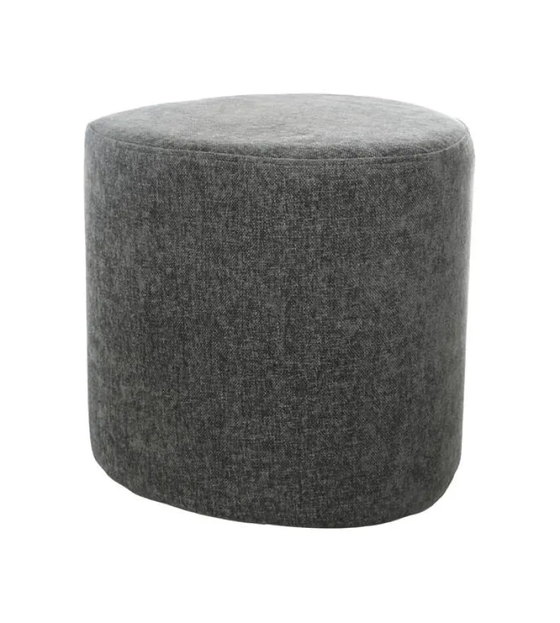 Poef Tirana - Ø40x38cm - Dennengroen