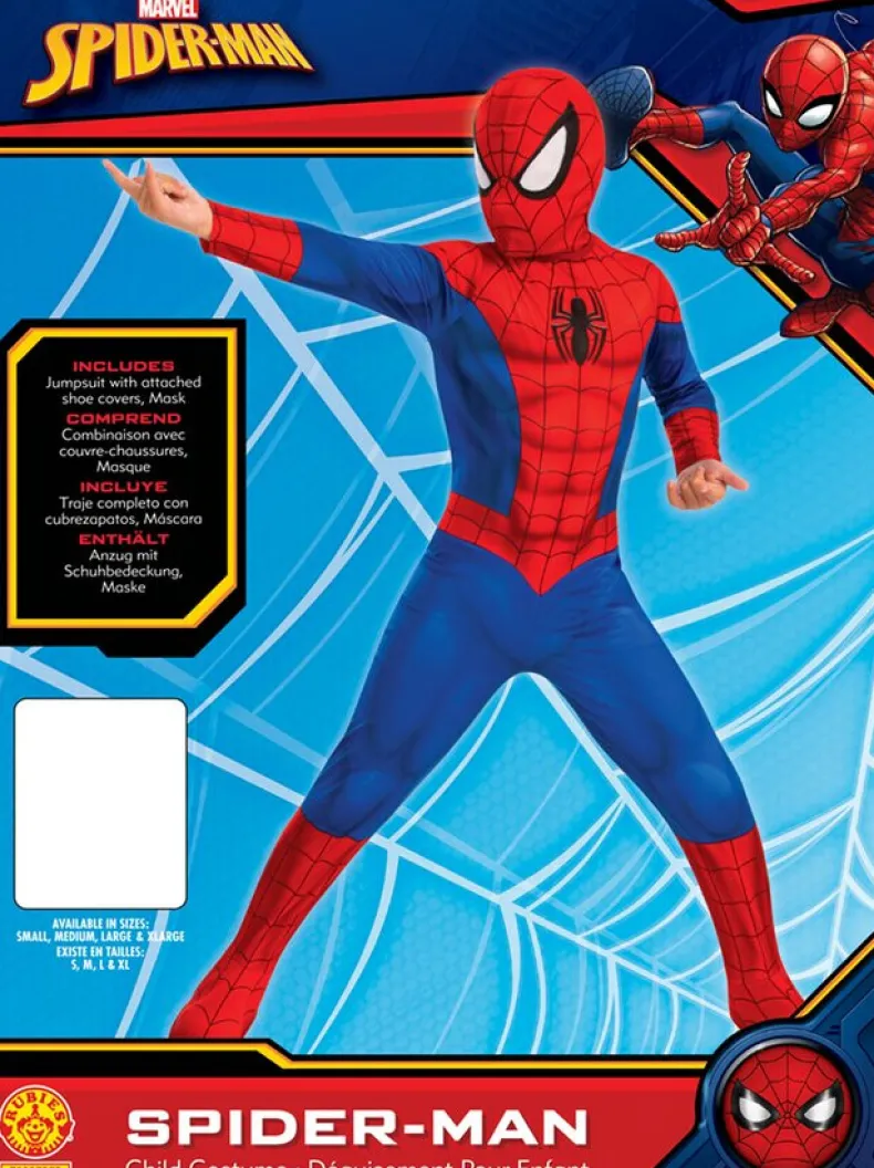 Kinderkostuum Ultimate Spiderman - Maat 128