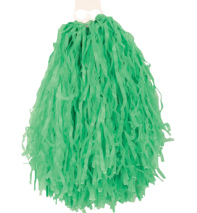 Cheerleader Pompon met Ringen - Groen