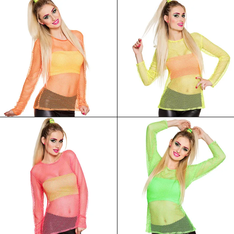 Visnet Shirt Fluo 4 Kleuren