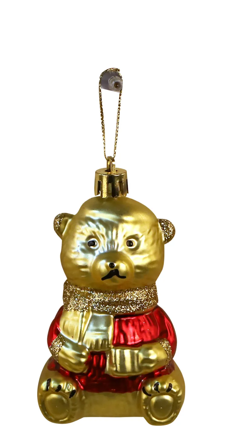 3x kerstornament beertjes