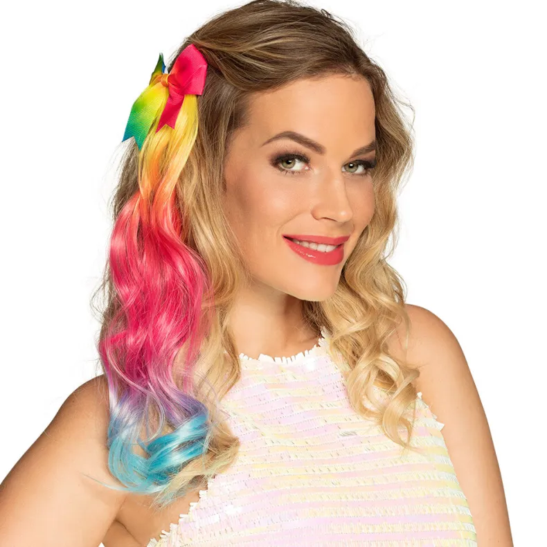 Hairextension Regenboog