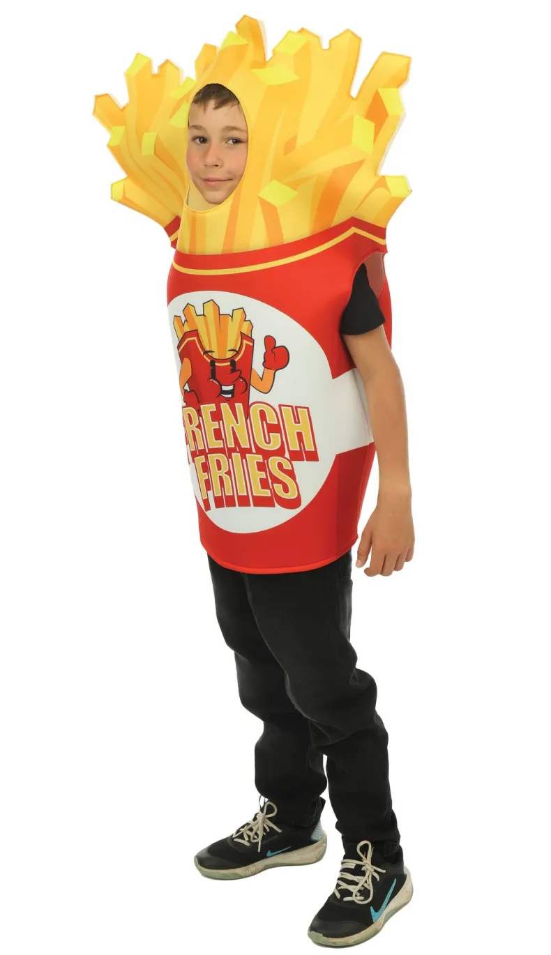 Kinderkostuum Frietjes - Foam - One Size