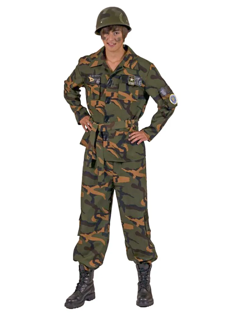 Kostuum Soldaat John - Maat 52/54