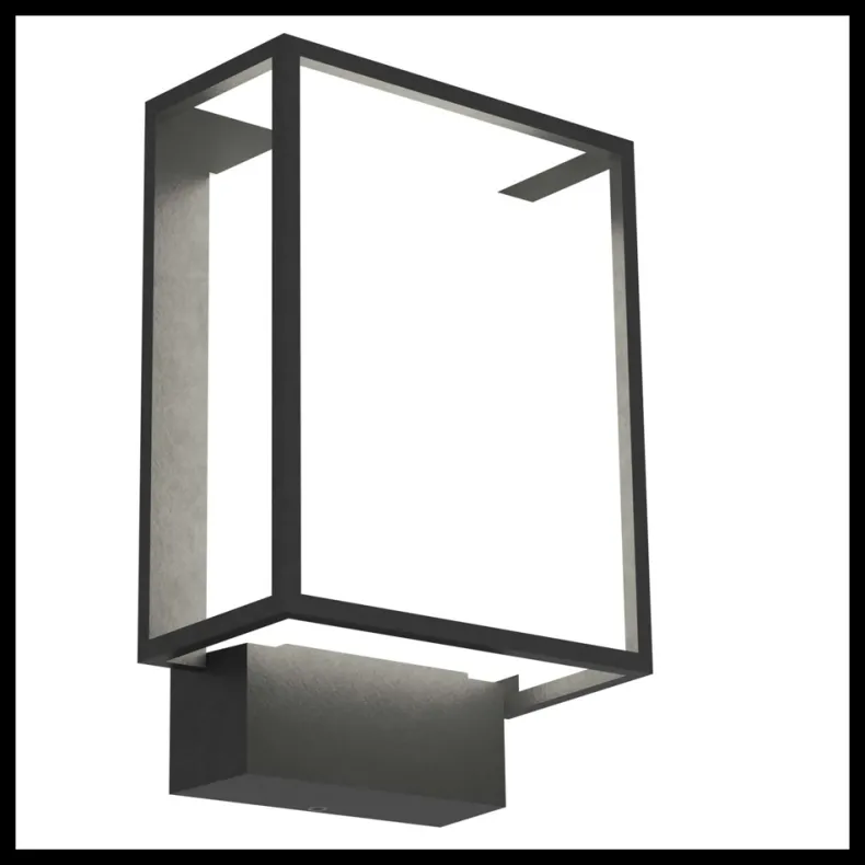 Nestor wandlamp outdoor IP44 zwart