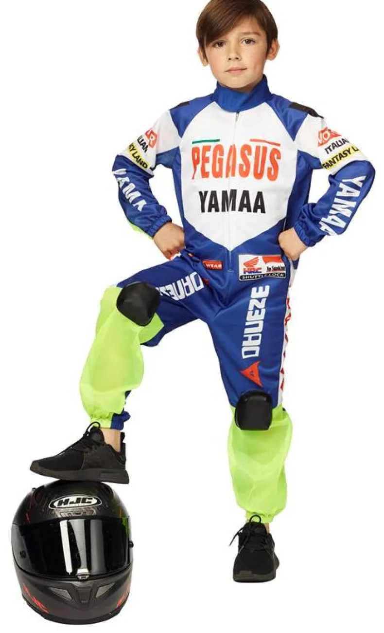 Kinderkostuum Motor Racer - Maat 104