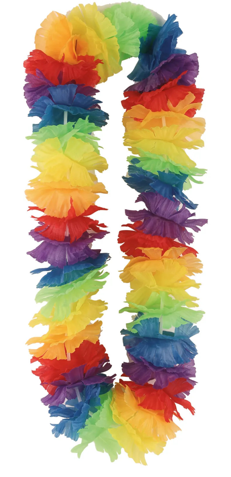 Hawaii krans bloemenslinger multi-color