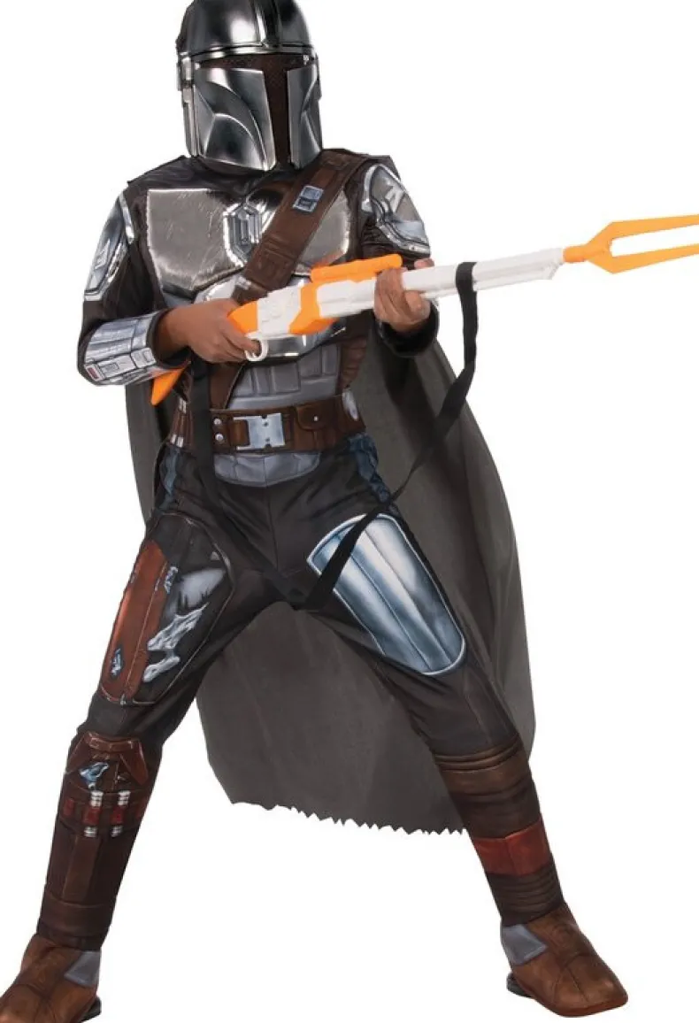 Kinderkostuum Premium The Mandalorian - 5-6 jaar