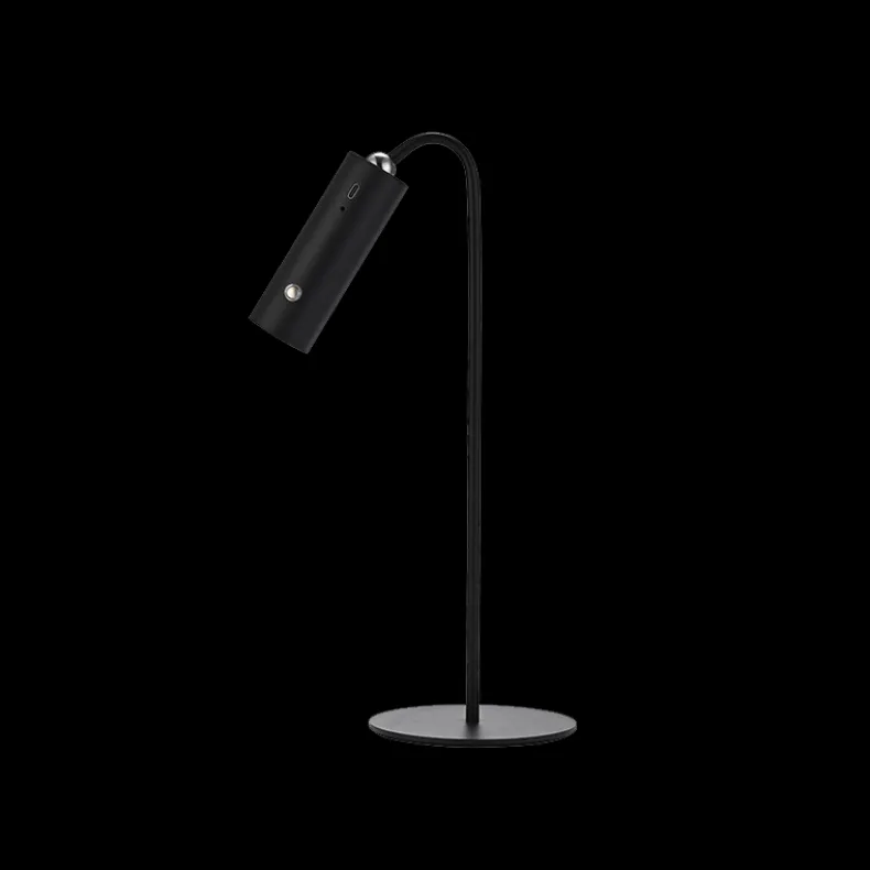 Draadloze LED tafellamp Desk met touchbediening - Dimbaar - Oplaadbaar via USB - Zwart