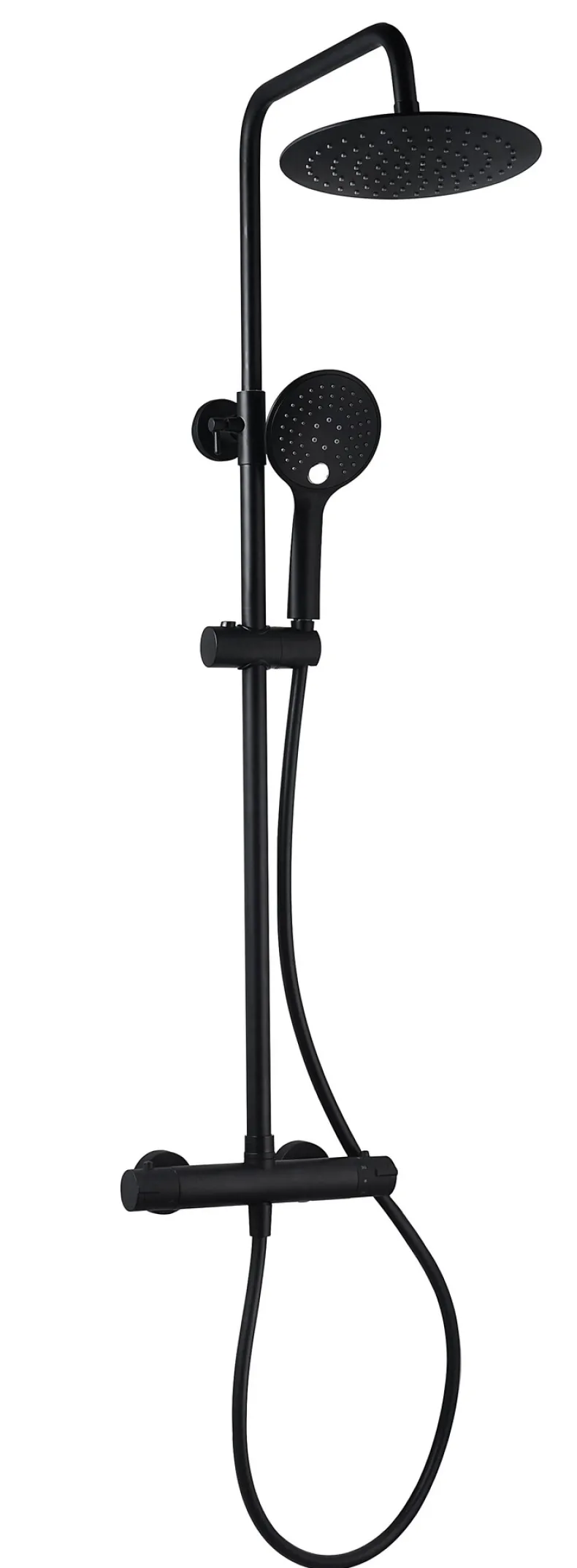 Douchekolom mat zwart