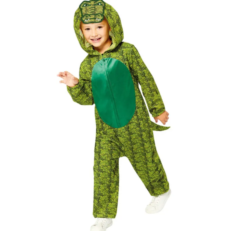 Krokodillenpak Onesie Kind - 4-6 jaar