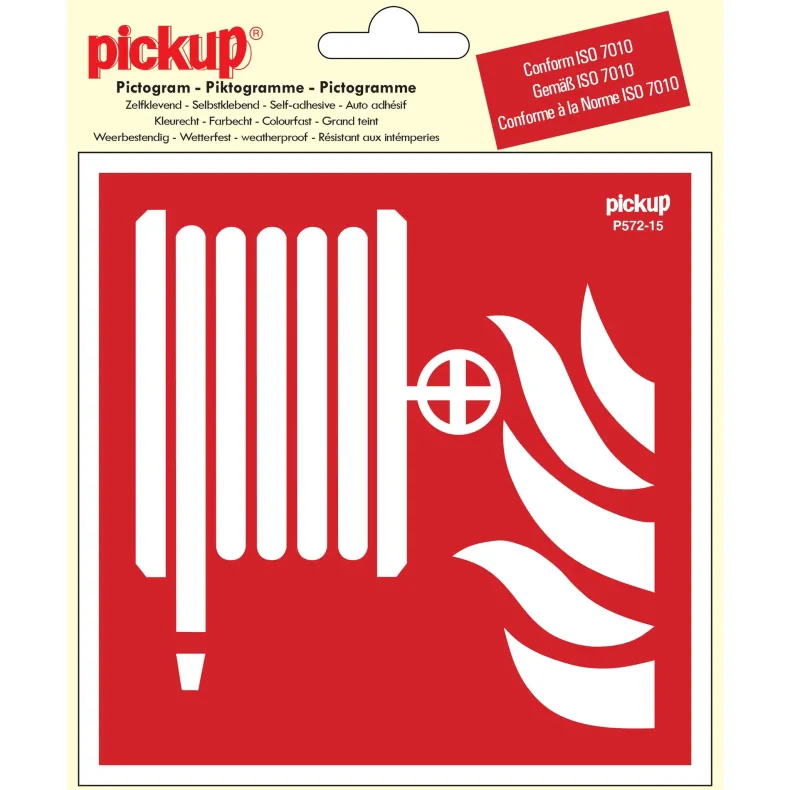 Pictogram blusslang 15 x 15 cm