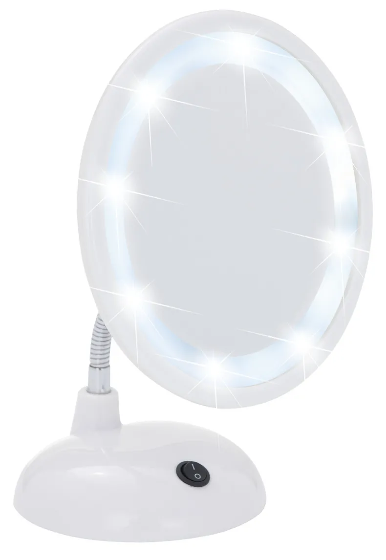 Opmaakspiegel led wit 3x