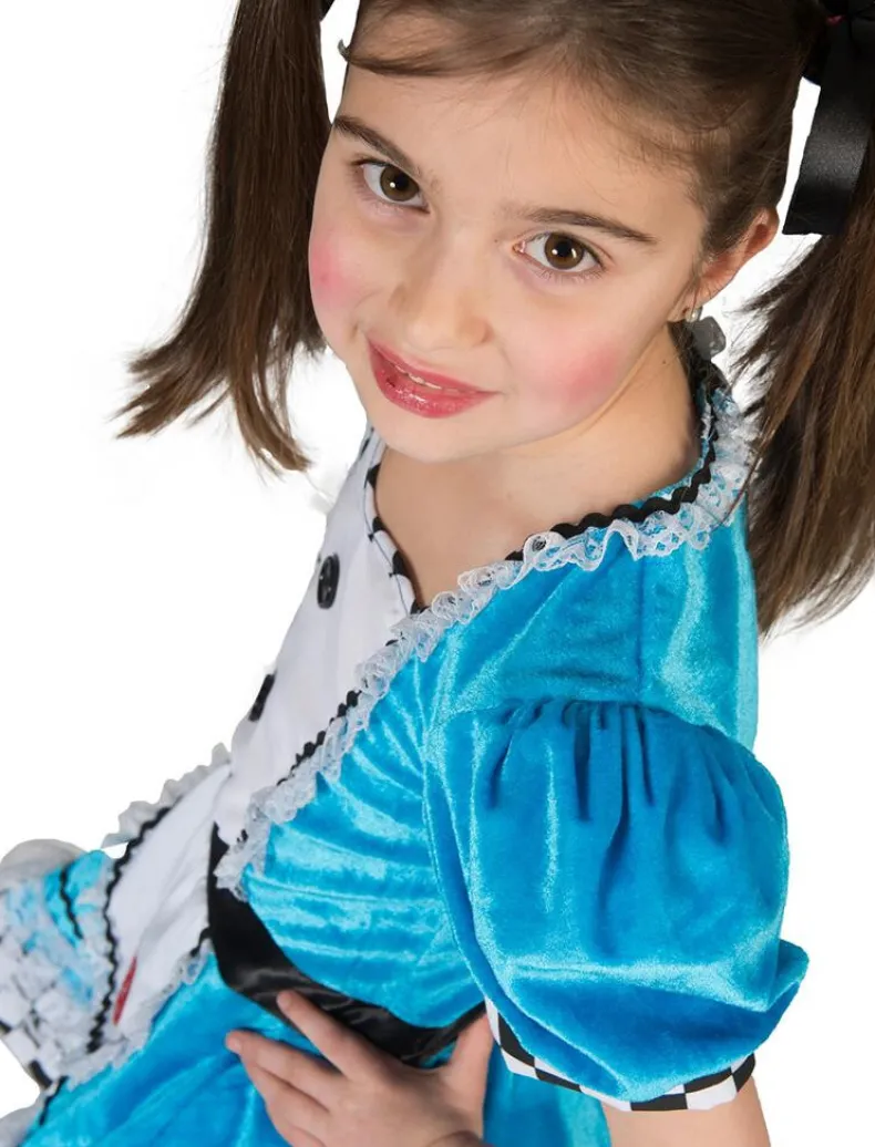 Kinderkostuum Jurk Alice in Wonderland Meisje - Maat 128