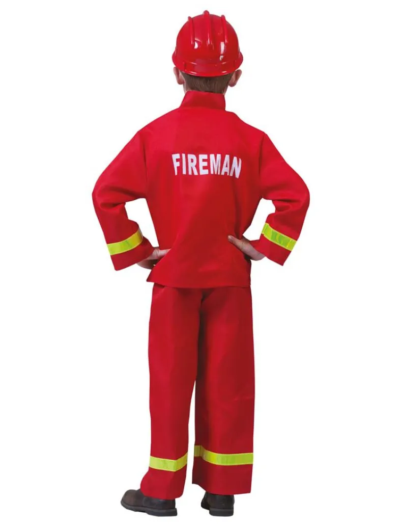 Kinderkostuum Brandweerman Sam - Maat 164