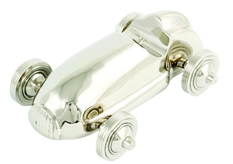 Aluminium racewagen 22 x 17 x 7 cm