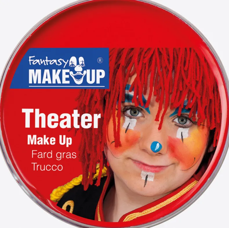 Theater Make-Up Rood - 25 gr