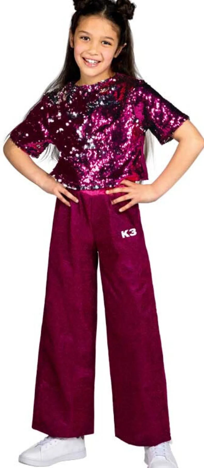 K3 Verkleedpak Glitter - 9-11 jaar