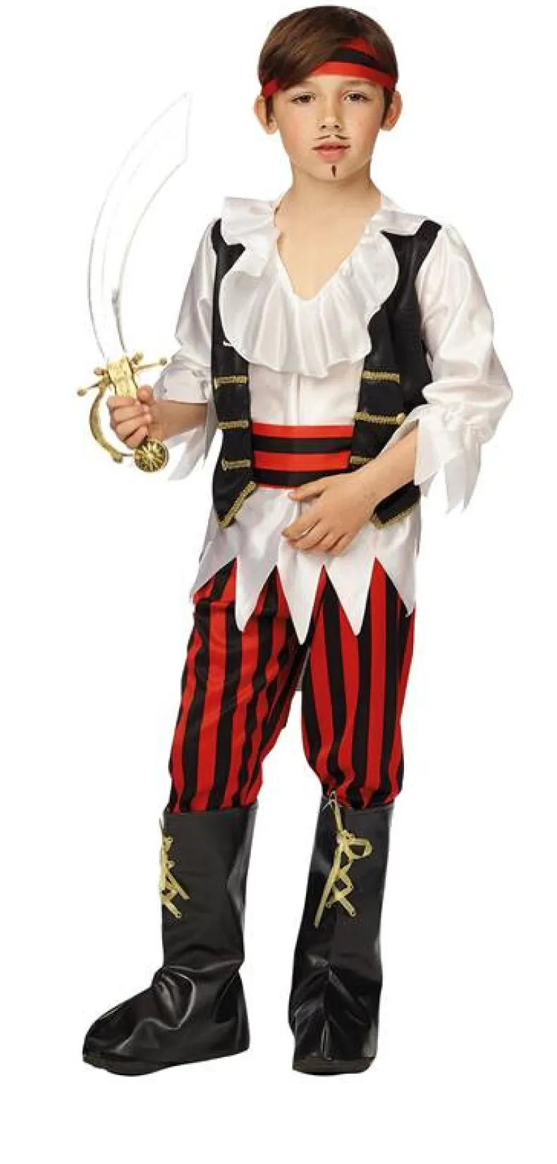 Piraat Kostuum Jongen - Maat 152