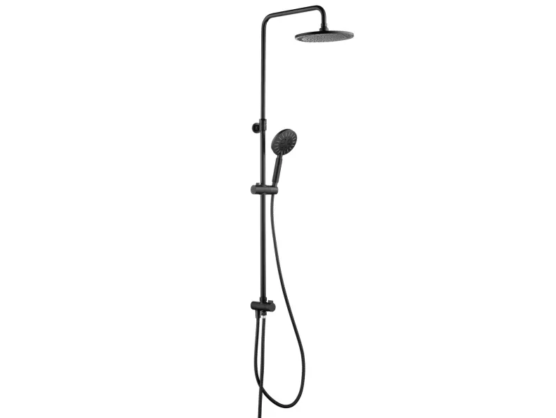 Regendoucheset Tyne zwart