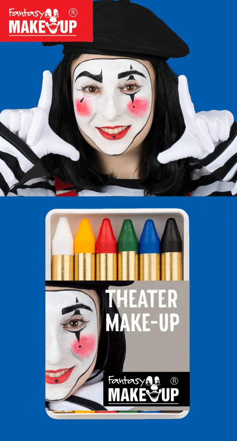 Make-Up Stiften 6 Kleuren