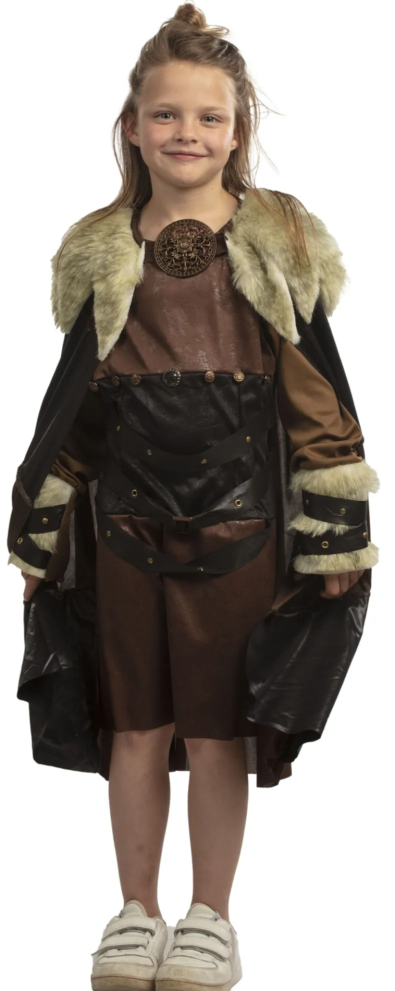 Kinderkostuum Viking Meisje - Maat  128