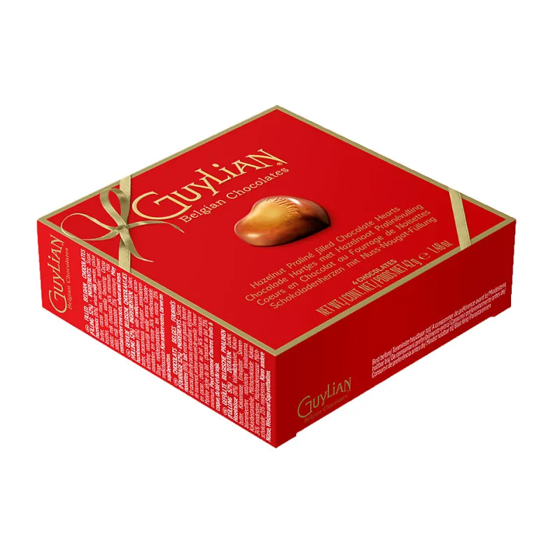 Praliné hartjes box Guylian 42 gram