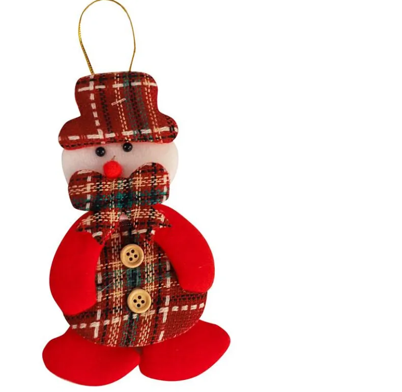 Kerstboomhanger popje ruit