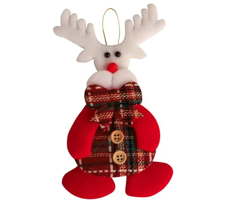 Kerstboomhanger popje ruit