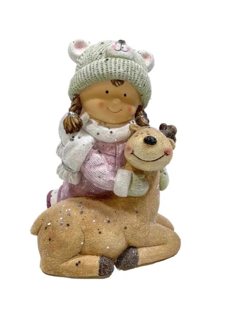 Wintermeisje Flo 36 cm