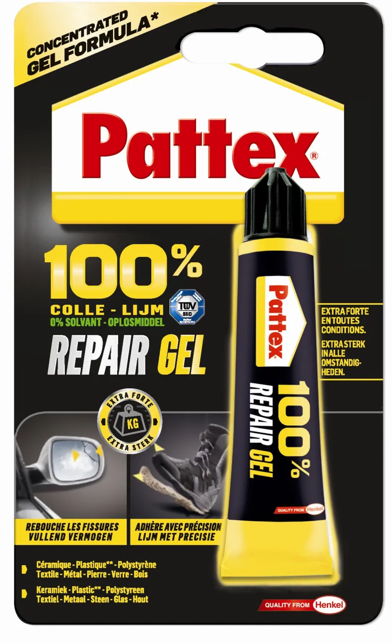 100 % lijm repair gel 20 g