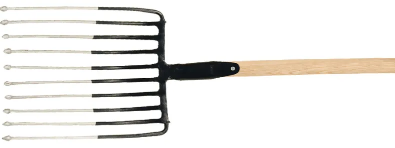 Aardappelvork 10 tanden met steel