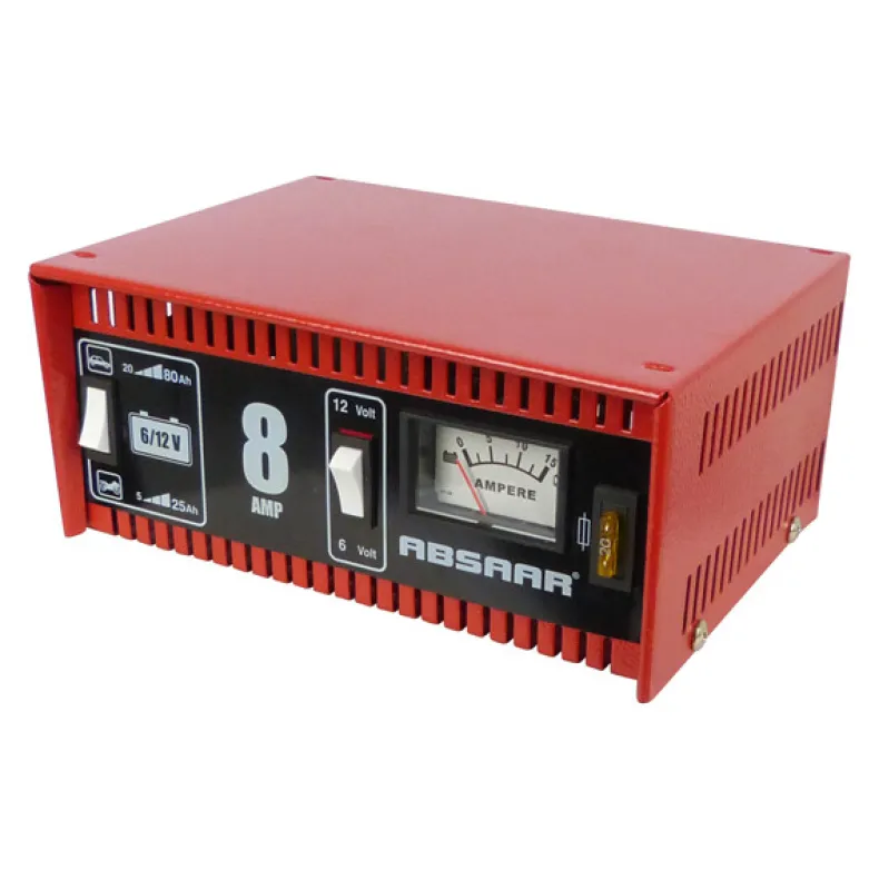 Absaar accu lader 8A 6 /12 V