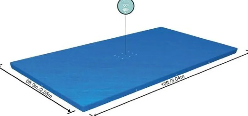 Afdekzeil zwembad 2,05x3,04 m