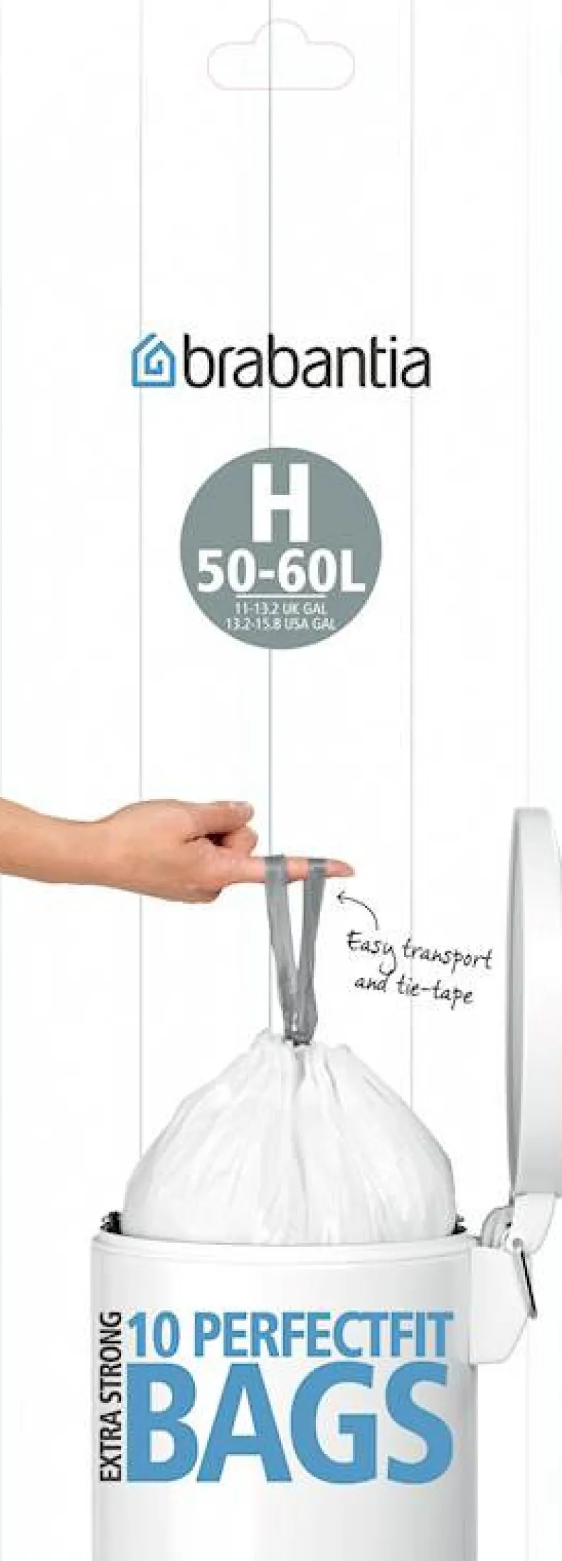 Afvalzak 40 - 50 L string 10 stuks