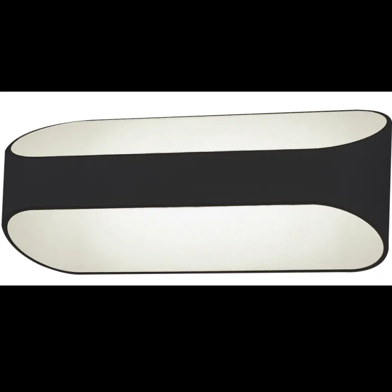 Wandlamp Nigella LED 10W - zwart