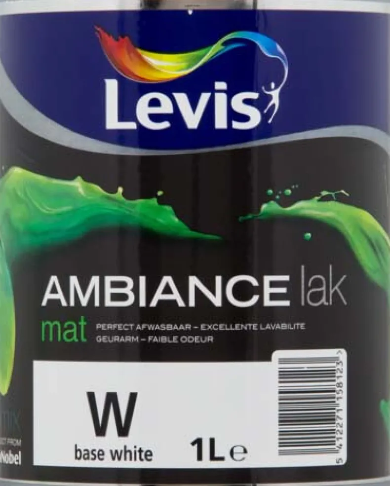 Ambiance lak mat mix 1 l wit