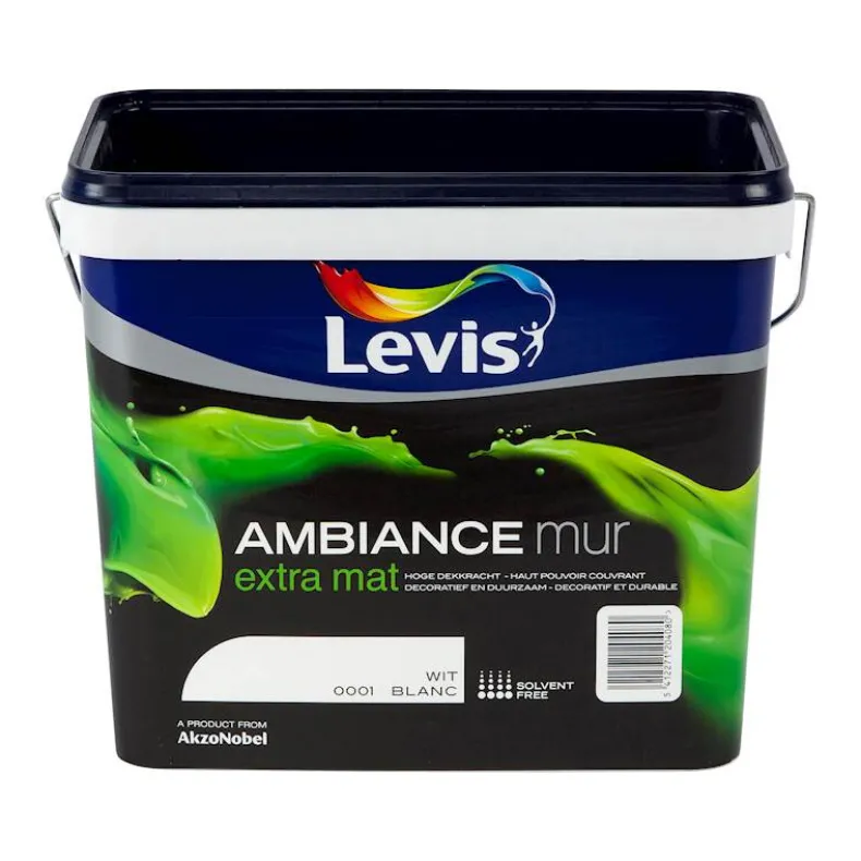 Ambiance mur extra mat wit 5 L