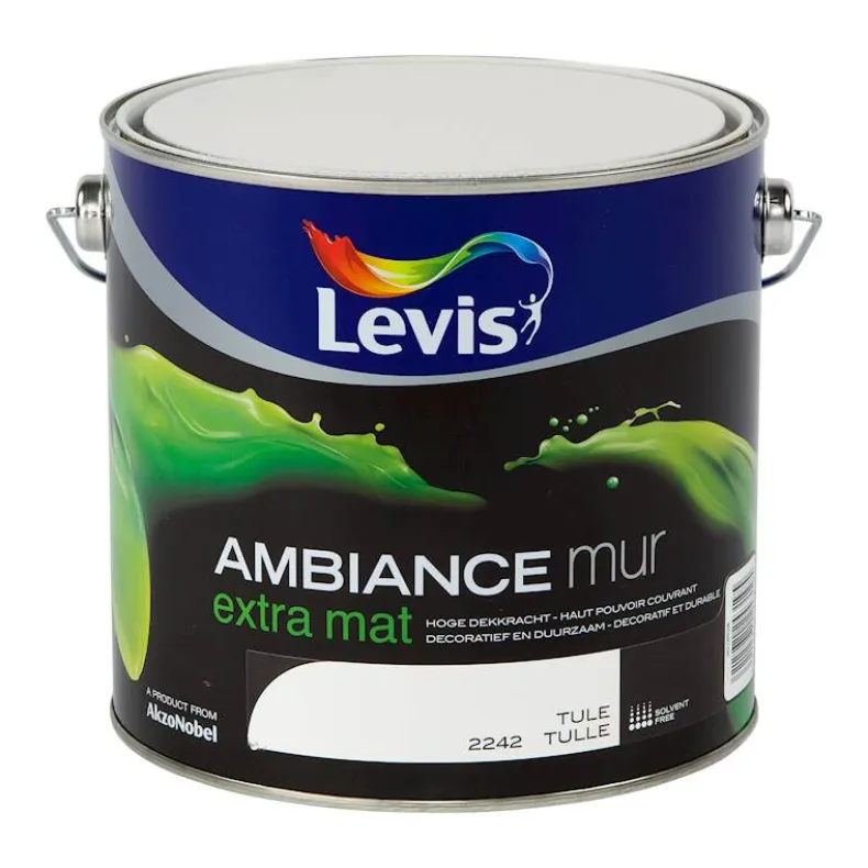 Ambiance mur extra mat tule 2,5 L