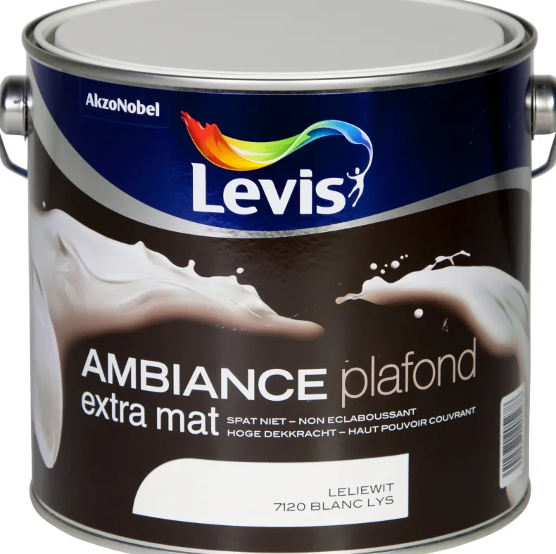 Ambiance plafondverf leliewit 2,5 l