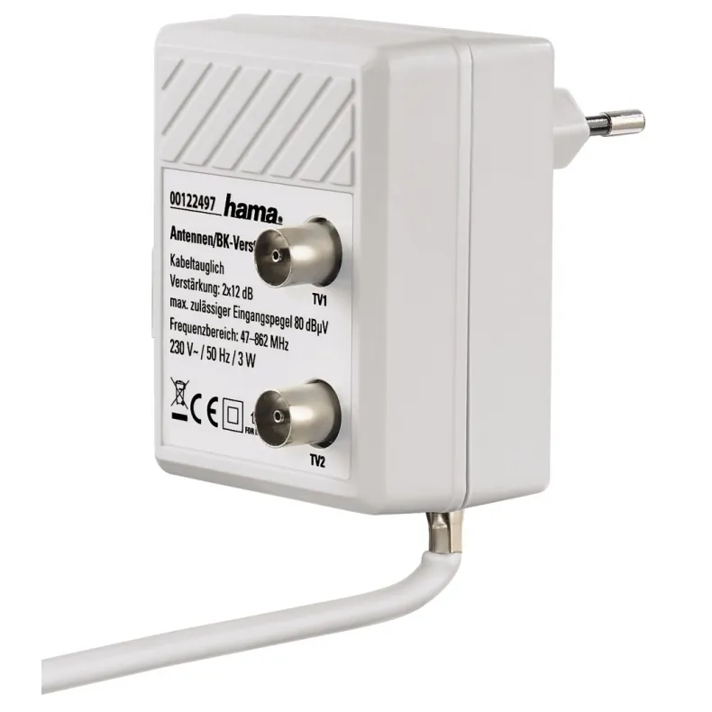 Antenneversterker 2 uitgangen